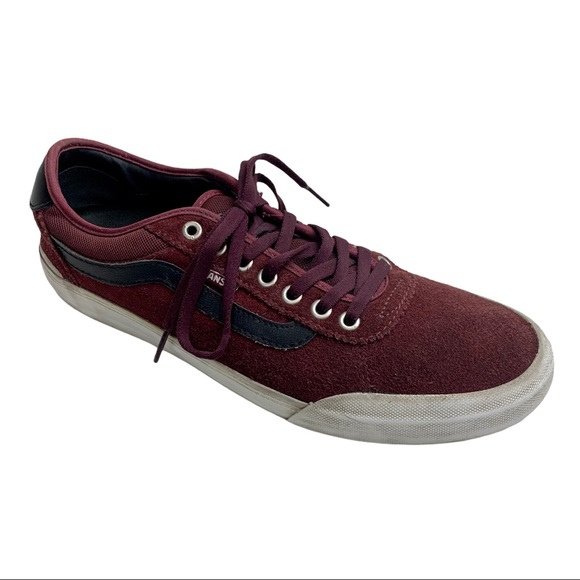 Vans Chima Ferguson Pro Maroon Suede Shoes 10.5